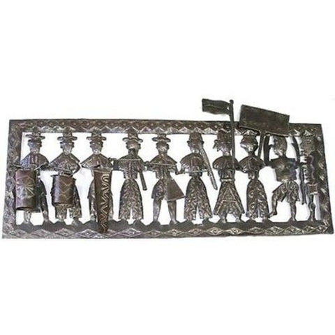 Peasant Band - Three Dimensional Oil Drum Art Handmade and Fair Trade