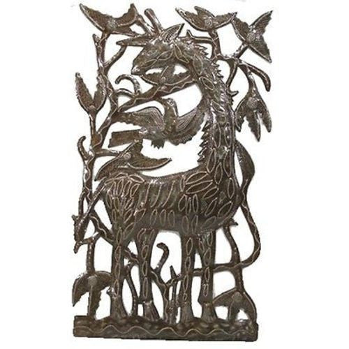 Oil Drum Art - Giraffe Handmade and Fair Trade